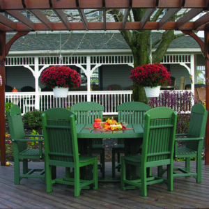 poly dining set in virginia