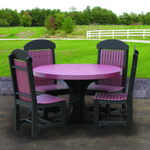 poly dining set in virginia